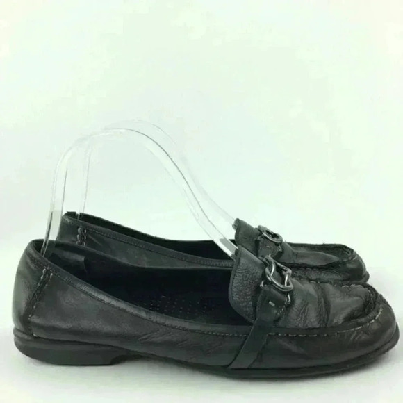 Aerosoles Flats 7.5 Matter Of Fact Black Leather - Picture 2 of 8